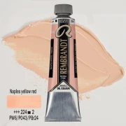 TALENS REMBRANDT 40ML 224 - NAPLES YELLOW RED - farba olejna
