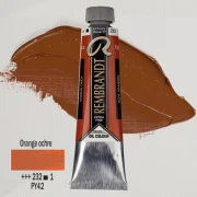 TALENS REMBRANDT 40ML 232 - ORANGE OCHRE - farba olejna