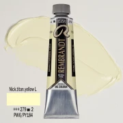 TALENS REMBRANDT 40ML 279 - NICKEL TITANIUM YELLOW LIGHT - farba olejna