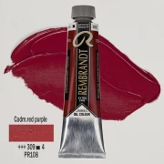 TALENS REMBRANDT 40ML 309 - CADMIUM  RED PURPLE - farba olejna