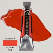 TALENS REMBRANDT 40ML 314 - CADMIUM  RED MEDIUM - farba olejna