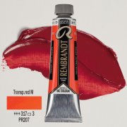 TALENS REMBRANDT 40ML 317 - TRANSPARENT RED MEDIUM - farba olejna