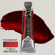 TALENS REMBRANDT 40ML 324 - PERMANENT MADDER BROWN - farba olejna