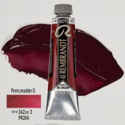 TALENS REMBRANDT 40ML 342 - PERMANENT MADDER DEEP - farba olejna