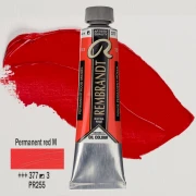 TALENS REMBRANDT 40ML 377 - PERMANENT RED MEDIUM - farba olejna