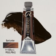 TALENS REMBRANDT 40ML 409 - BURNT UMBER - farba olejna