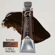 TALENS REMBRANDT 40ML 409 - BURNT UMBER - farba olejna