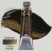 TALENS REMBRANDT 40ML 410 - GREENISH UMBER- farba olejna