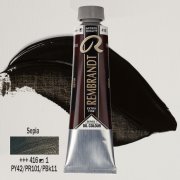 TALENS REMBRANDT 40ML 416 - SEPIA - farba olejna