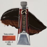 TALENS REMBRANDT 40ML 426 - TRANSPARENT OXIDE BROWN - farba olejna