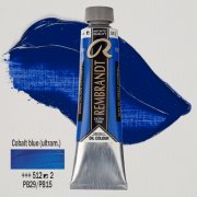TALENS REMBRANDT 40ML 512 - COBALT BLUE ULTRAMARINE - farba olejna