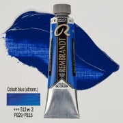 TALENS REMBRANDT 40ML 512 - COBALT BLUE ULTRAMARINE - farba olejna
