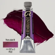 TALENS REMBRANDT 40ML 537 - PERMANENT VIOLET MEDIUM - farba olejna