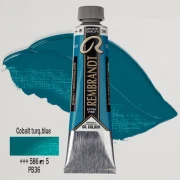 TALENS REMBRANDT 40ML 586 - COBALT TURQUOISE BLUE - farba olejna