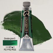 TALENS REMBRANDT 40ML 627 - CINNABAR GREEN DEEP - farba olejna