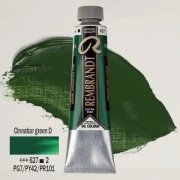 TALENS REMBRANDT 40ML 627 - CINNABAR GREEN DEEP - farba olejna