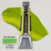 TALENS REMBRANDT 40ML 633 - PERMANENT YELLOW GREEN - farba olejna