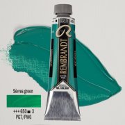 TALENS REMBRANDT 40ML 650 - SEVRES GREEN - farba olejna