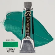 TALENS REMBRANDT 40ML 650 - SEVRES GREEN - farba olejna