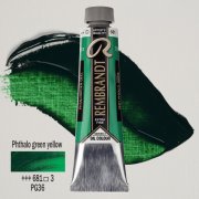 TALENS REMBRANDT 40ML 681 - PHTHALO GREEN YELLOW - farba olejna