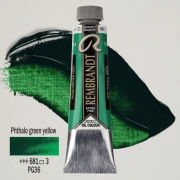 TALENS REMBRANDT 40ML 681 - PHTHALO GREEN YELLOW - farba olejna