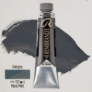 TALENS REMBRANDT 40ML 717 - COLD GREY - farba olejna