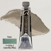 TALENS REMBRANDT OIL 40 ML 815 - PEWTER