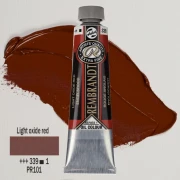 TALENS REMBRANDT OIL 40ML 339 LIGHT OXIDE RED