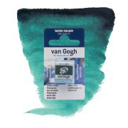 Talens Van Gogh Akwarela w Kostce 1/2 - 675 Phthalo Green