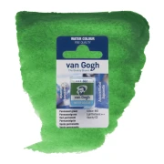 Talens Van Gogh Akwarela w Kostce 1/2 - 662 Permanent Green