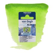 Talens Van Gogh Akwarela w Kostce 1/2 - 633 Permanent Yellowish Green