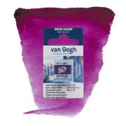 Talens Van Gogh Akwarela w Kostce 1/2 - 593 Quinacridone Purple Blue