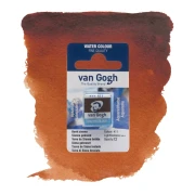 Talens Van Gogh Akwarela w Kostce 1/2 - 411 Burnt Sienna