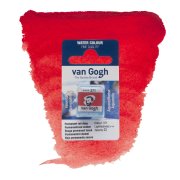 Talens Van Gogh Akwarela w Kostce 1/2 - 371 Permanent Red Deep