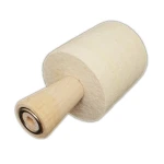 Filcowa tarcza polerska do bransolet 175E – twarda 51 × 51 mm