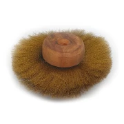 Tarcza Szczotka mosiężna 12,5 cm.