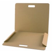 TECZKA KARTONOWA SZARA B2 Leniar