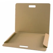 TECZKA KARTONOWA SZARA A3 Leniar