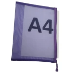 Teczka Nylonowa Zasuwana A4