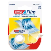 tesa tesafilm taśma dwustronna 12 mm × 7,5 m z dyspenserem – opakowanie