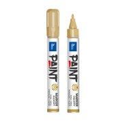 TETIS MARKER OLEJNY 2MM OKRĄGŁA KOŃCÓWKA - ZŁOTY
