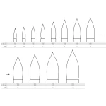 Tintoretto Pędzel Magnetyczny 1477 Okrągły nr 6