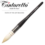 Tintoretto Pędzel Okrągły 1412 Aquasoft nr.14