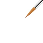 Tintoretto Pędzel Okrągły Syntetyczna Wiewiórka Skówka Chrome 6