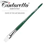 Tintoretto Pędzel Syntetyczny 208 Płaski Perla 16