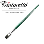 Tintoretto Pędzel Syntetyczny 275 Emerald Flat 12