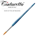 Tintoretto Pędzel Syntetyczny Amber Okrągły 10