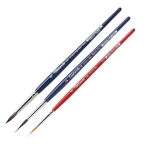 Tintoretto Pędzle do Ceramiki na Blistrze komplet 3 pędzli