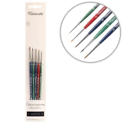 Tintoretto Pędzle do Modelarstwa na Blistrze 5szt