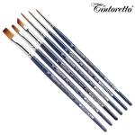 Tintoretto Zestaw Essential Olio i Acrilico FLUIDO komplet 6 pędzli